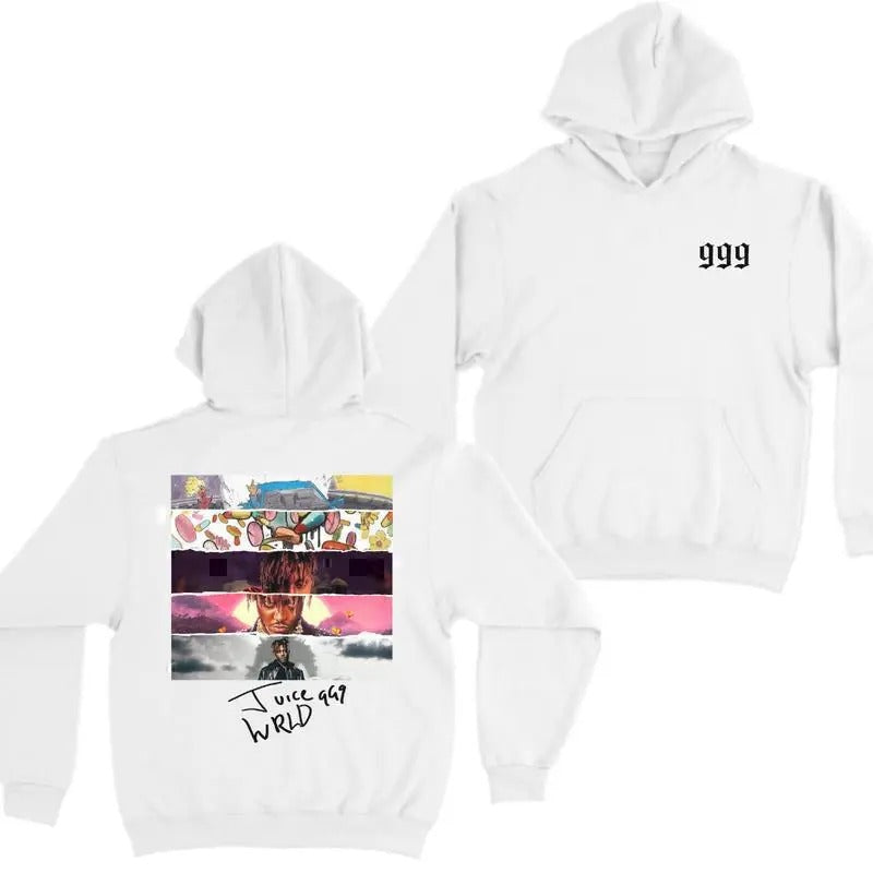 Juice Wrld 999 Black W Shirt, Unisex Shirt Casual Classic Cotton Menswear, Gift For Fan Love You