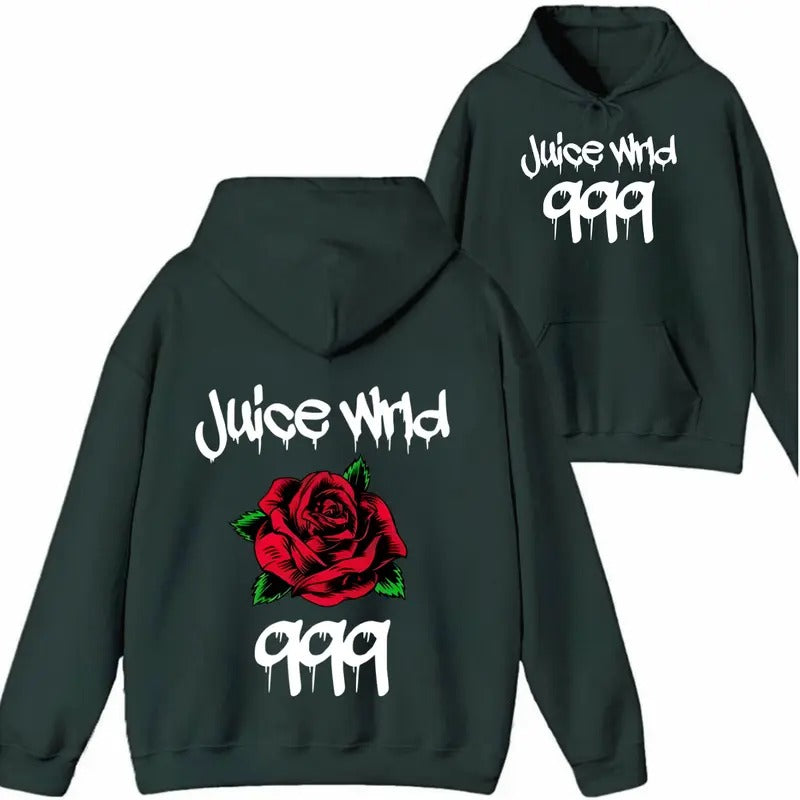 Juice Wrld Hoodie Juice Wrld Hoodie Sweatshirt T shirt- 999 World Menswear Sweaters Tops Underwear Wetsuit Casual Long Sleeve Pocket Pullover Man - Unisex Trendy Hoodie Classic - Graphic Tees For Women And Men - Gifts For All