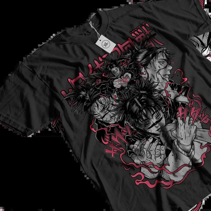 Jujutsu Kaisen Choso T-Shirt Girl Anime Manga JJK Gift Shirt Soft Tee All Size Hoodie, Sweatshirt | InkThreadWorks.com