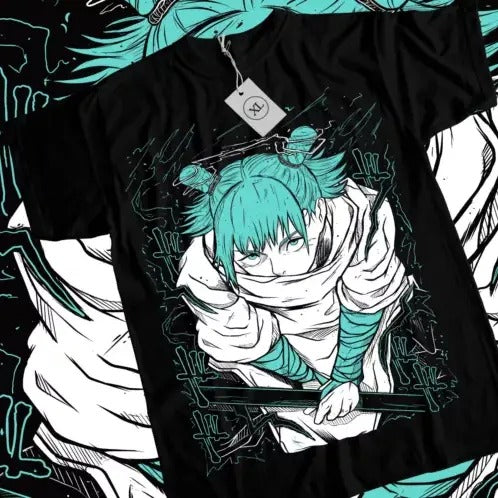 Jujutsu Kaisen T-Shirt Hajime Kashimo Gojo Satoru Girl Anime Gift Shirt All Size