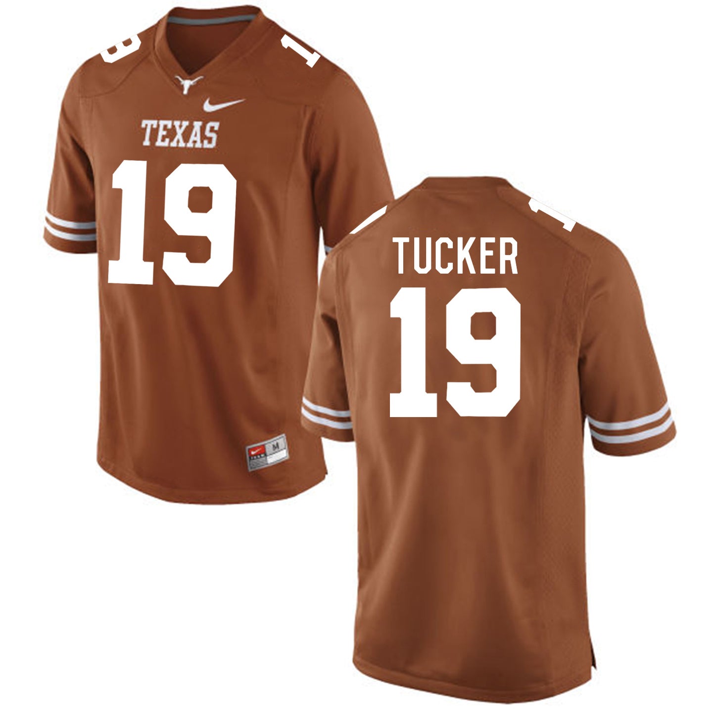 Justin Tucker 19 Brunt Orange