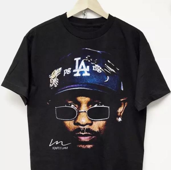 KENDRICK LAMAR T-SHIRT VTG Rap Tee Drake J Cole Kanye Travis Scott Hip Hop Merch, Graphic Tee Shirt, Unisex T-Shirt, Gift For Fan, Him, Her, Crewneck Short Sleeve Shirt, Shirt Trending Top Menswear