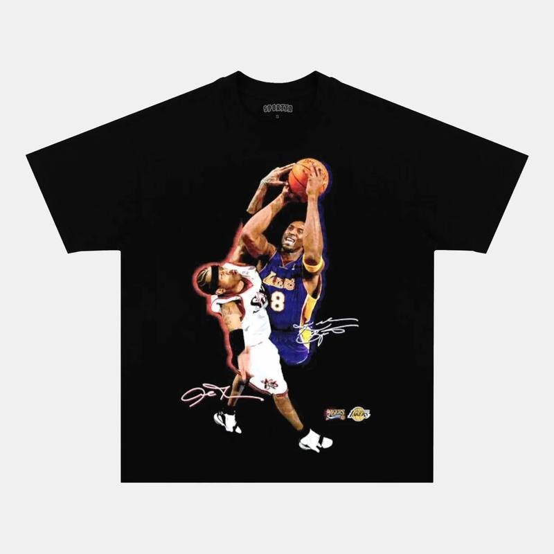KOBE VS IV3R.S0N Tee | Vintage Tee Graphic T-Shirt Sweatshirt Hoodie | Sport Tee - Gift For Fan