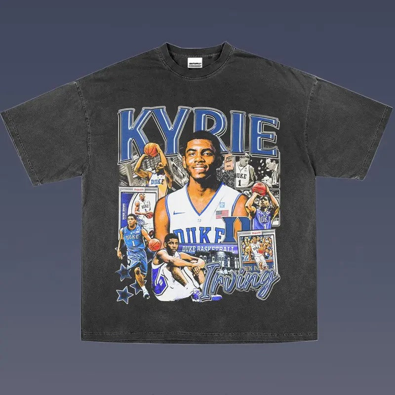 KYRIE IRVING TEE | VINTAGE TEE GRAPHIC T-SHIRT SWEATSHIRT HOODIE | SPORT TEE - GIFT FOR FAN 5.3