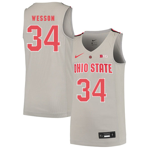 Kaleb Wesson 34 Gray