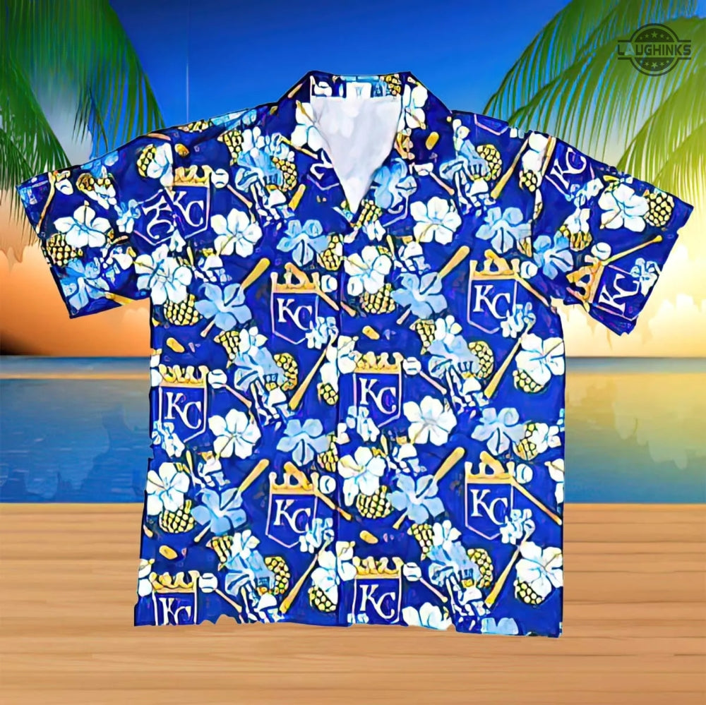 Kansas City Royals Hawaiian Shirt And Shorts Inspired By Kc Royals Hawaiian Shirt Giveaway Mlb Shop