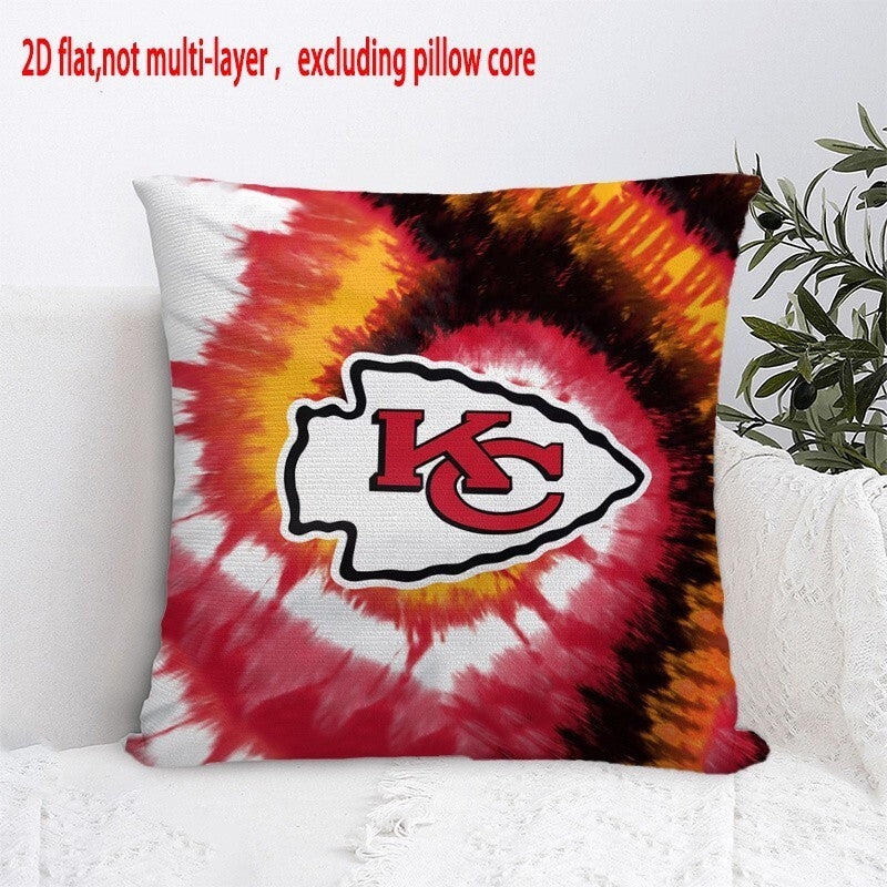 Kansas City Chiefs Pillow Case Chiefs Pillow Cover ( Without Pillow Insert ) Style 19