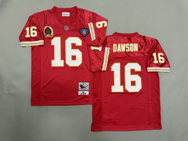 Kansas City Chiefs #16 Len Dawson Kansas City Chiefs Style 2