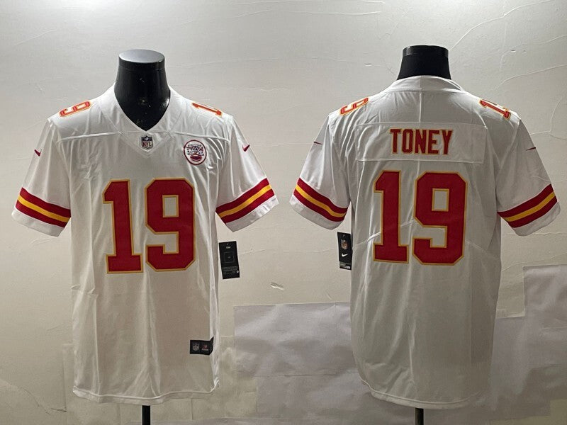 Kansas City Chiefs #19 Kadarius Toney Chiefs V2