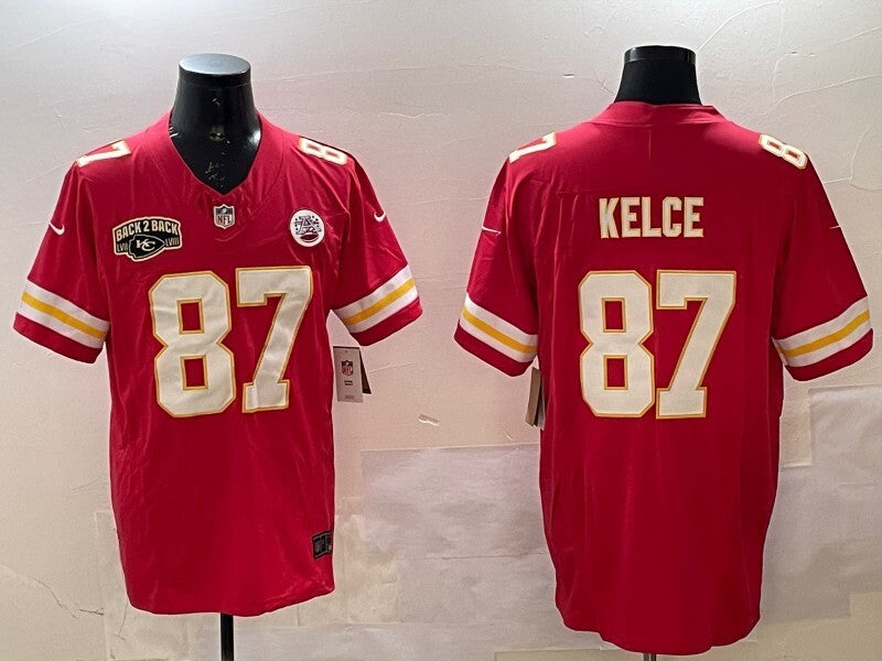 Kansas City Chiefs #87 Travis Kelce Chiefs V3 Style 7