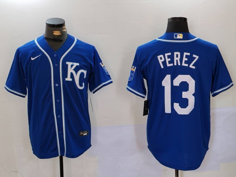 Kansas City Royals #13 Salvador Perez Fan Edition Style 2