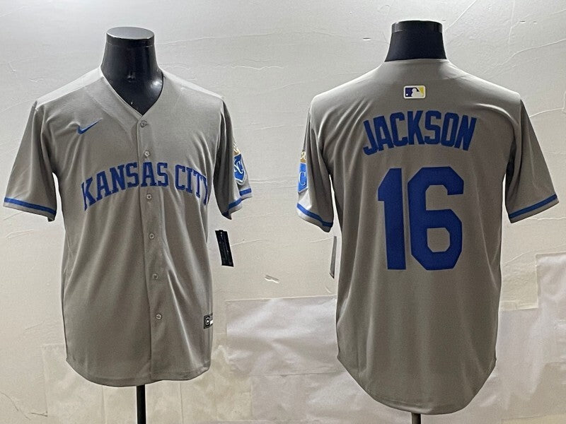 Kansas City Royals #16 Bo Jackson Royals Adult