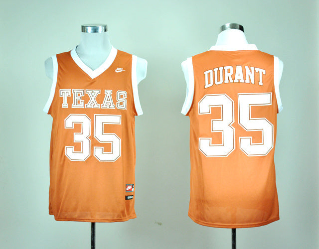 Kevin Durant 35 Dark Orange NCAA Texas