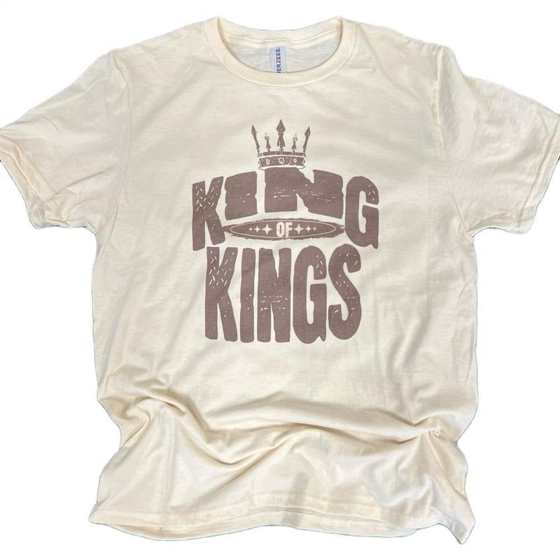 King of Kings - Christian Women Shirt Hoodie, Sweatshirt | InkThreadWorks.com