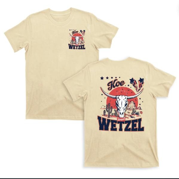 Koe Wetzel Bullhead Cowboy T-Shirts, Graphic Tee Shirt, Unisex T-Shirt, Gift For Fan, Him, Her, Crewneck Short Sleeve Shirt, Shirt Trending Top Menswear
