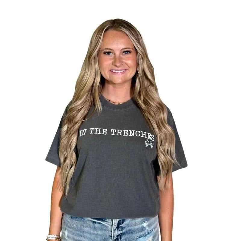 Kylie Pitts In the Trenches Tshirt, Kylie Pitts In the Trenches Tshirt summer see, Kylie Pitts In the Trenches Tshirt...
