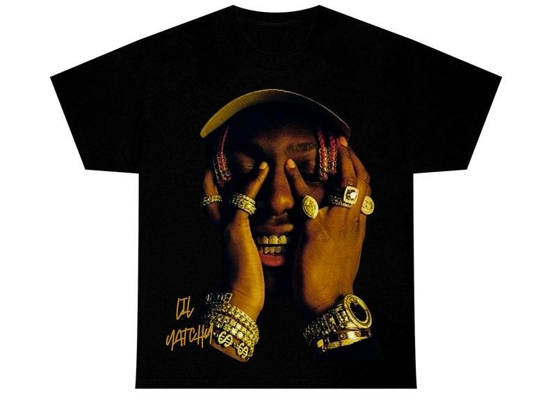 LIL YATCHY T-SHIRT, Hip Hop shirt, Retro 90s Shirt Hoodie, Sweatshirt | InkThreadWorks.com