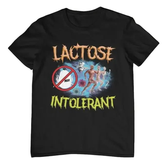 Lactose Intolerant, Weird Shirt, Specific Shirt, Funny Shirt Classic Cotton Unisex