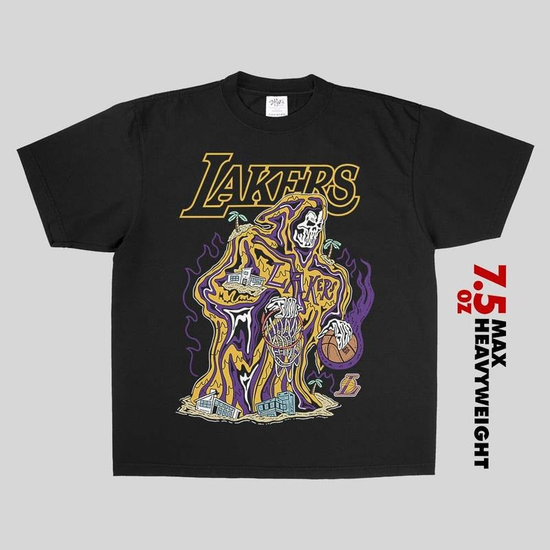 Laker City of Angels T Shirt Shaka Wear Graphics