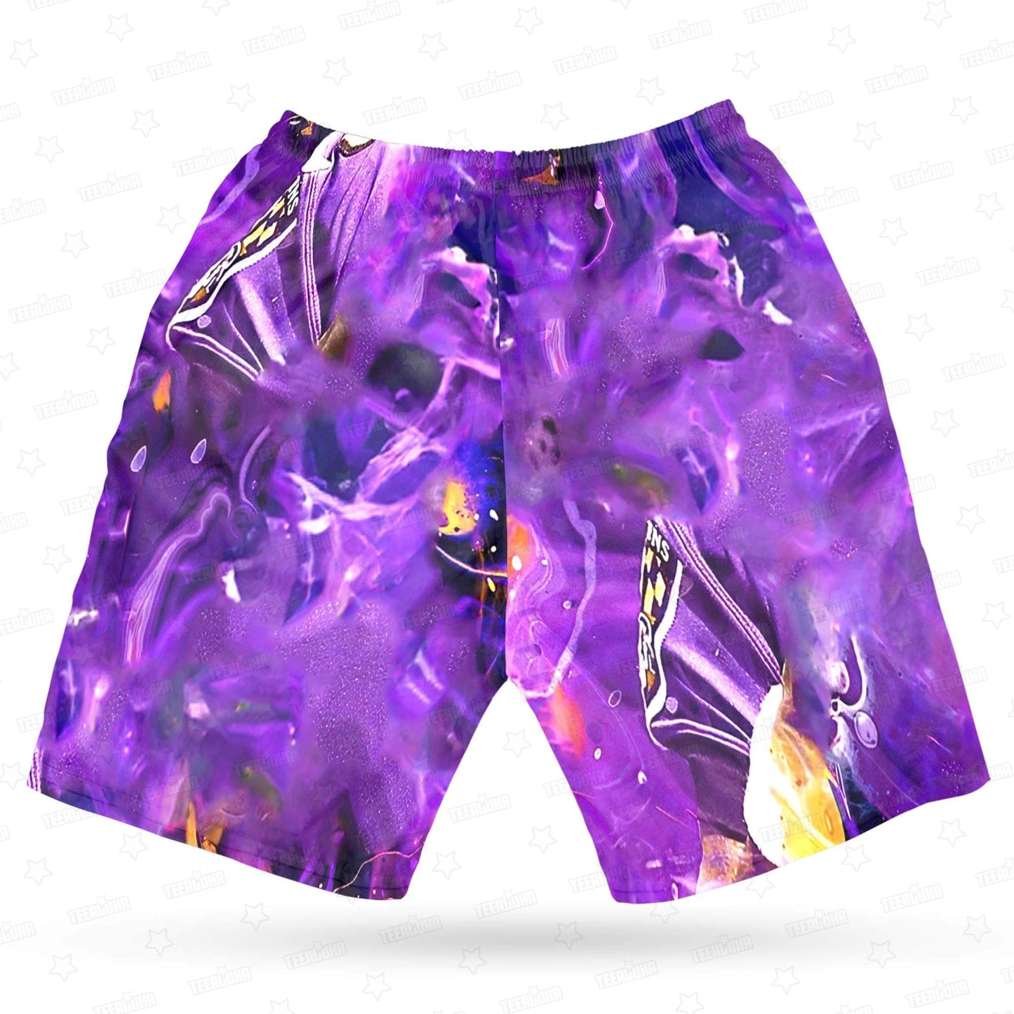 Lamar Jackson Ravens Hawaiian Shirt Gridiron Majesty by