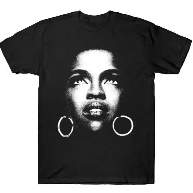 Lauryn Hill T-Shirt Cotton Casual Crew Graphic Unisex T-Shirt Menswear Top