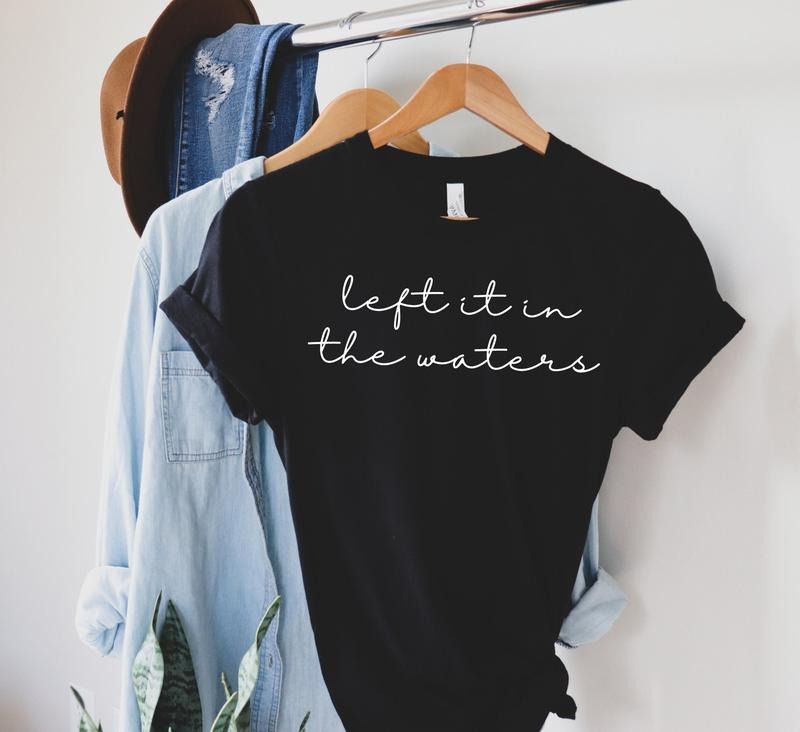 Left It In The Water Shirt Christian Shirts Baptism T Shirt Religious Shirts Religion Shirt Christian Gift Bible Verse...