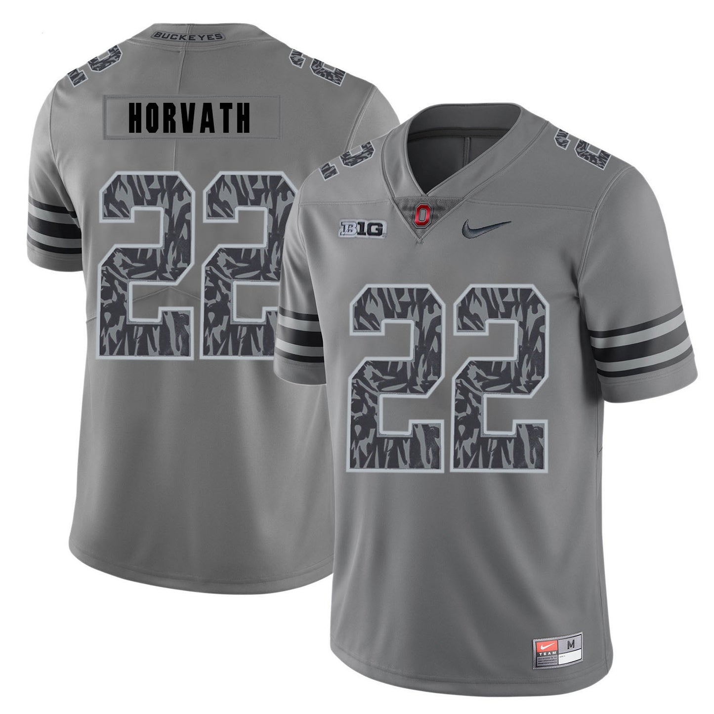 Les Horvath 22 Pattern Dark Gray