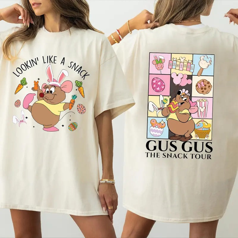 Lookin' Like A Snack Easter T-shirt, Gus Gus Easter Day Tee, Easter Eggs T-Shirt, Easter Bunny Ears Sweater, Easter Mouse...