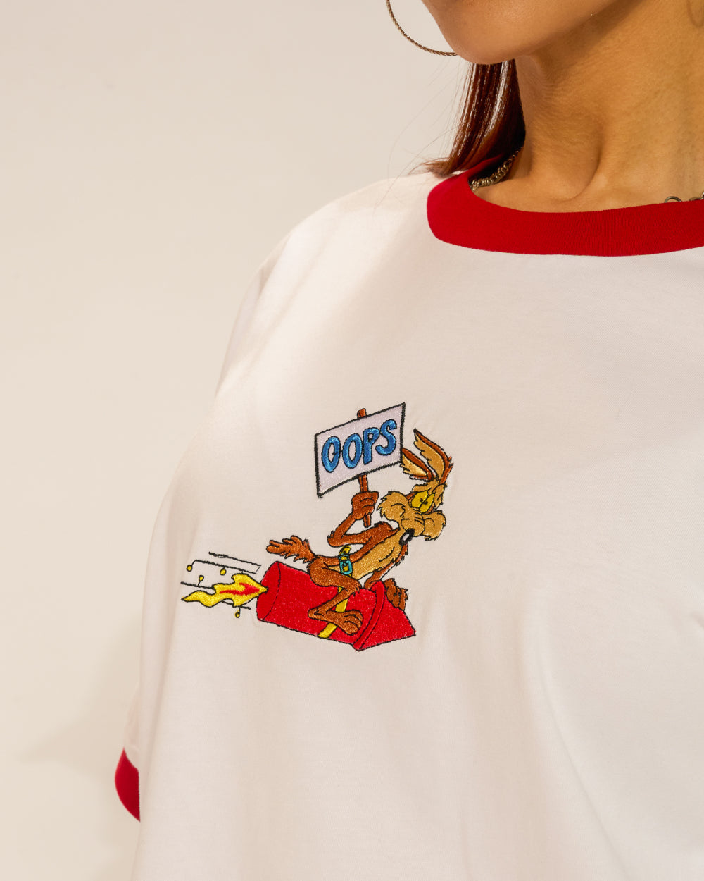 Oops Ringer T-Shirt