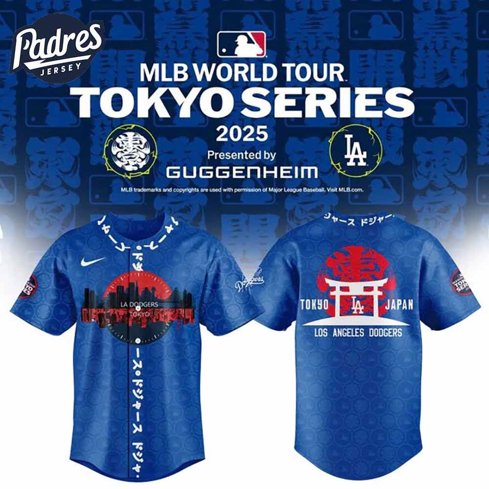 Los Angeles Dodgers Baseball Jersey x Tokyo Series 2025 - Padres Jersey Oasis: Elevate Your Baseball Style Game
