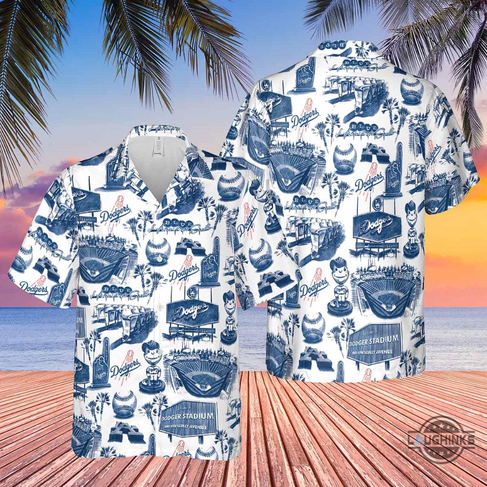 Los Angeles Dodgers Hawaiian Shirt Night Giveaway 2024