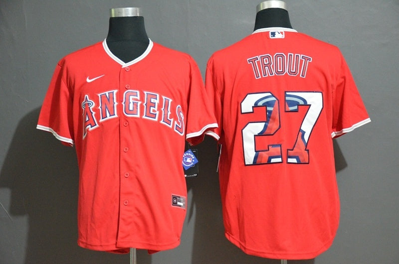 Los Angeles Angels #27 Mike Trout Print Edition