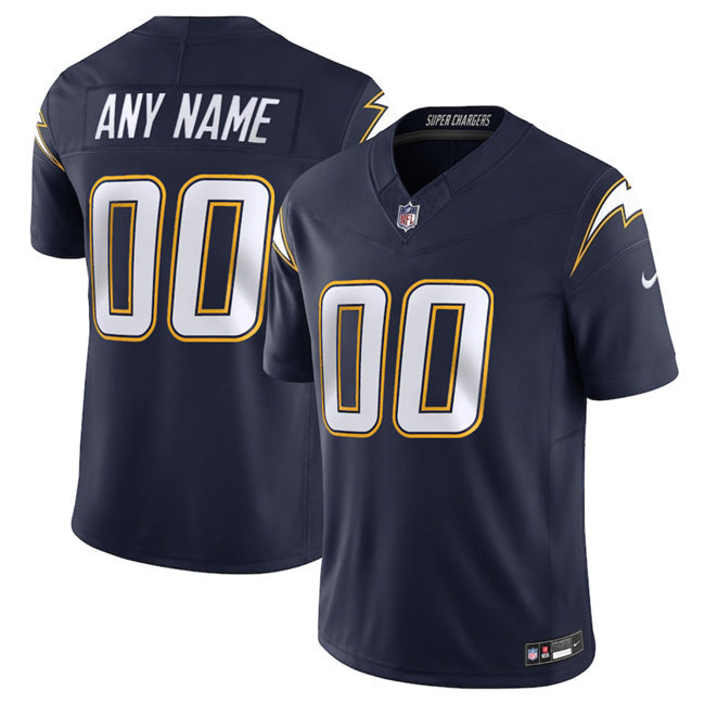 Los Angeles Chargers Active Player Custom Navy 2025 F.U.S.E. Alternate Vapor Limited