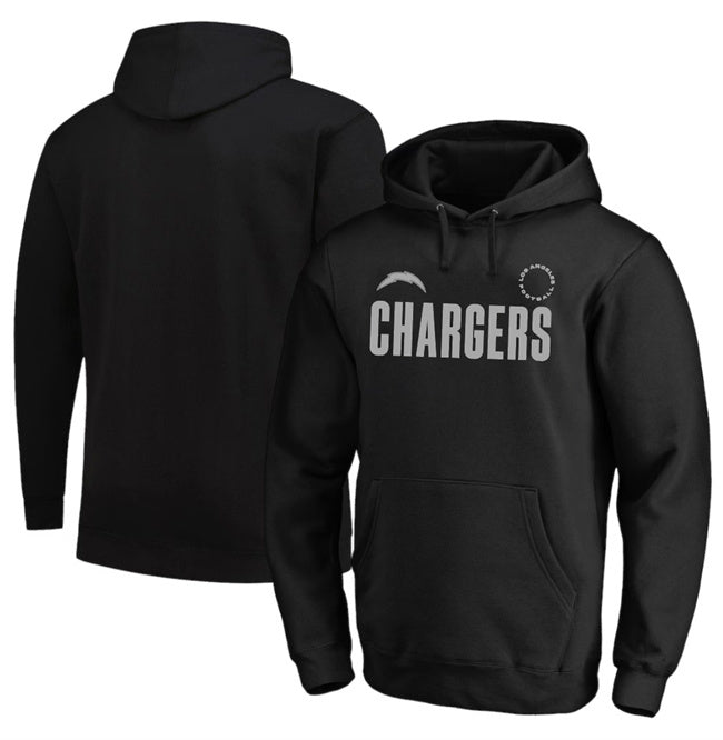Los Angeles Chargers Black Big & Tall Chip Shot Hoodie