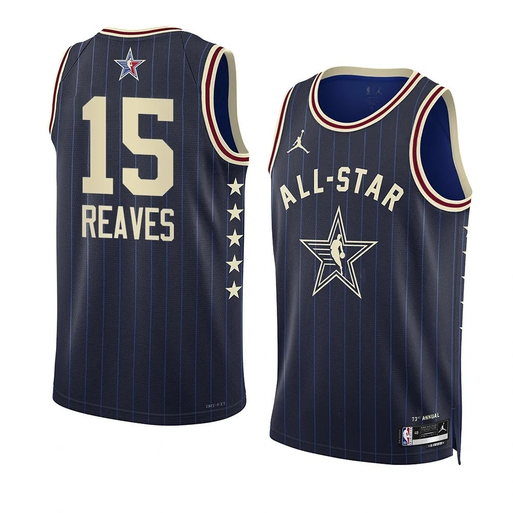 Los Angeles Lakers #15 Austin Reaves 2024 NBA All-Star Swingman Jersey Style 2