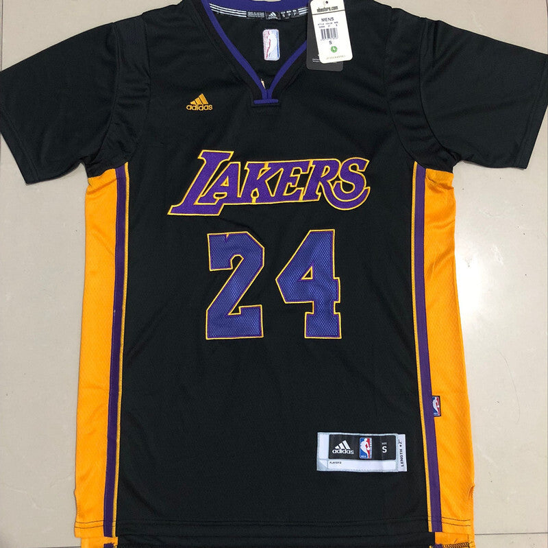 Los Angeles Lakers #24 Kobe Bryant Lakers 24 # Black XS-XXL Style 2