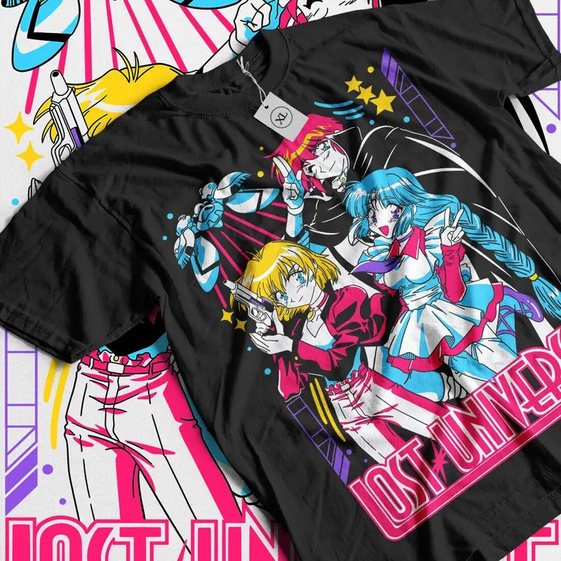 Lost Universe T-Shirt S-4XL KanzakaDex Anime Manga Kane Blueriver Hoshi Girl Shirt Hoodie, Sweatshirt | InkThreadWorks.com