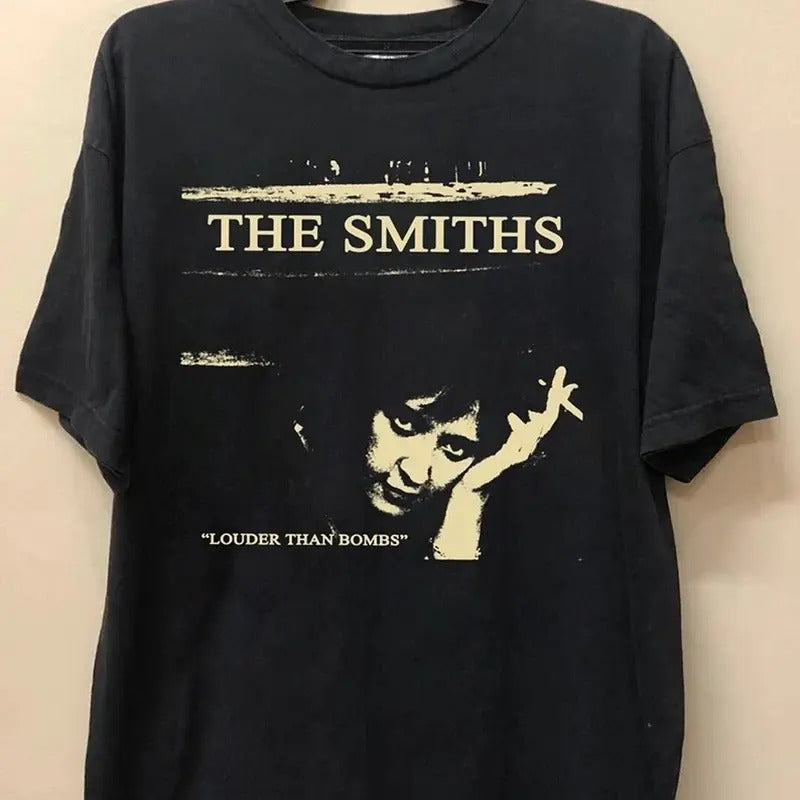 Louder than Bombs The Smiths T-shirt, The Smiths band Gift Unisex Full Size Hoodie, Sweatshirt | InkThreadWorks.com