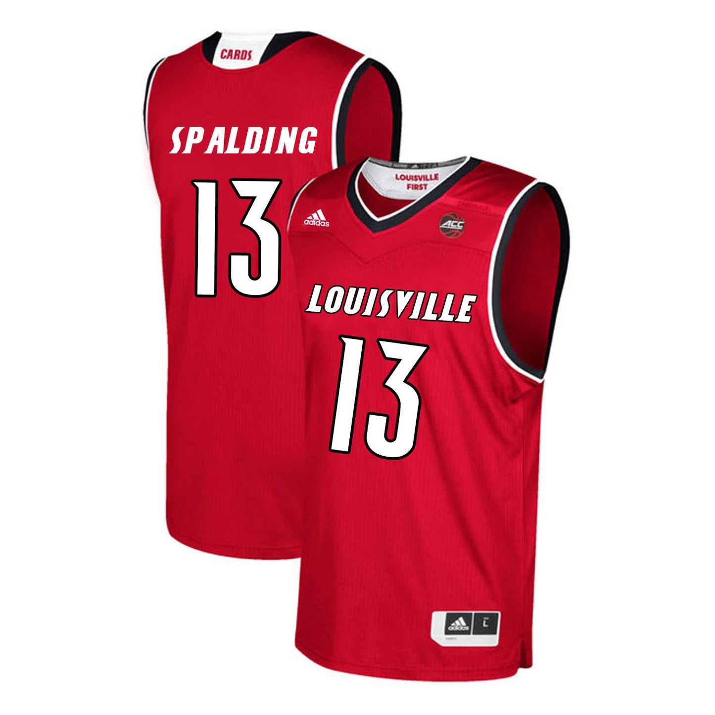 Louisville Cardinals Spalding 13 Red