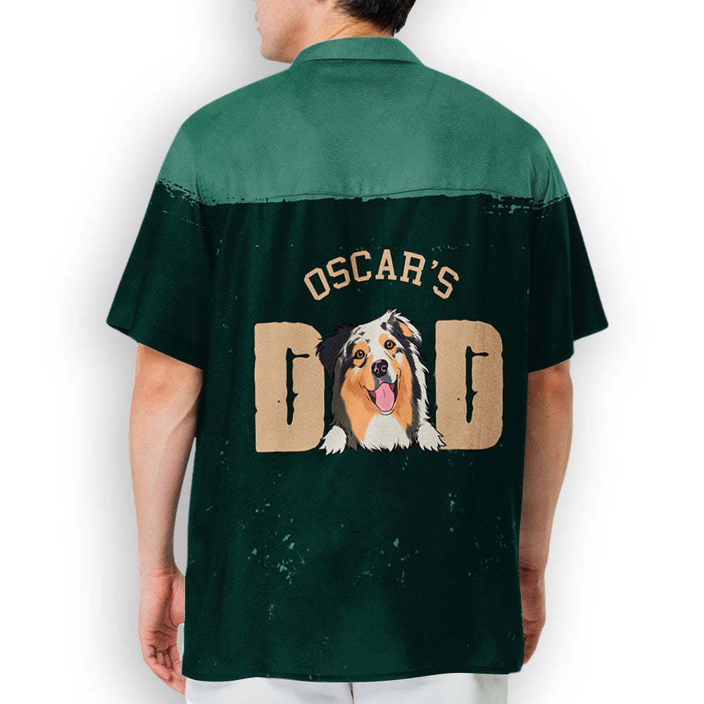 Dog Dad Basic - Personalized Custom Hawaiian Shirt