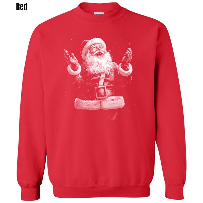 Magical Santa Sweatshirt 'NLB' T-Shirts, Hoodie | InkThreadWorks.com