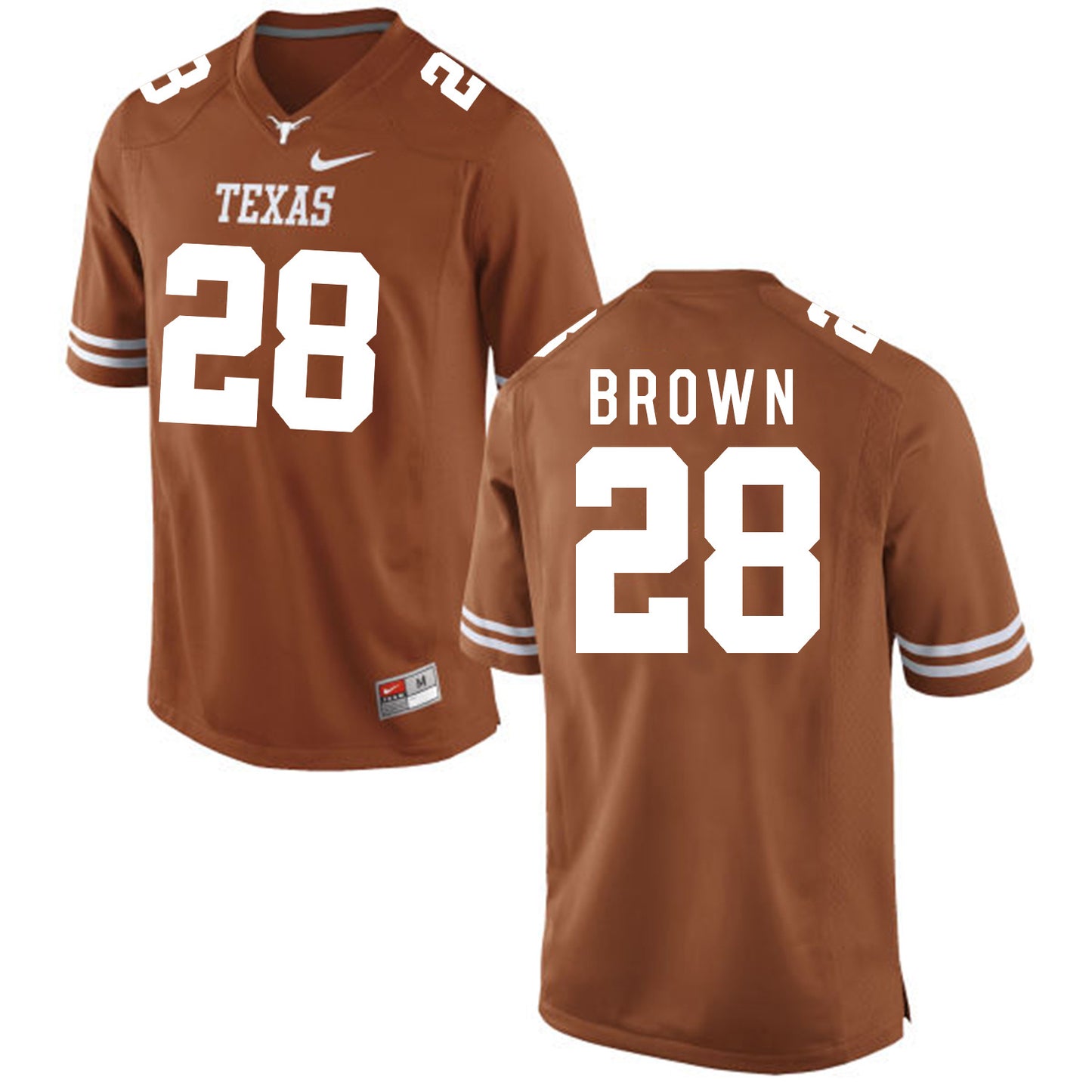 Malcolm Brown 28 Brunt Orange