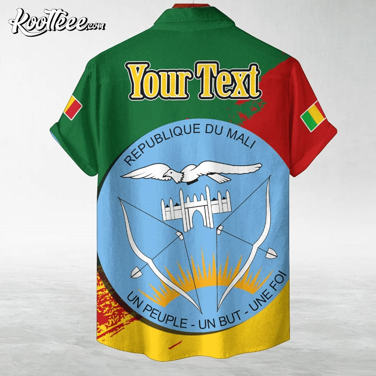 Mali Coat Of Arms Custom Hawaiian Shirt