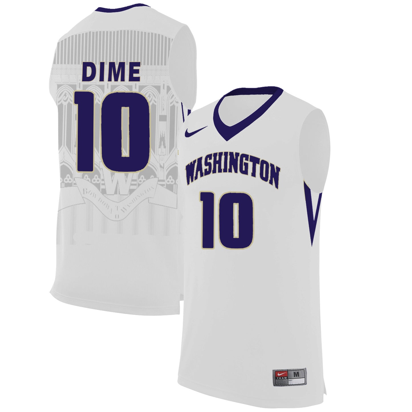 Malik Dime 10 White