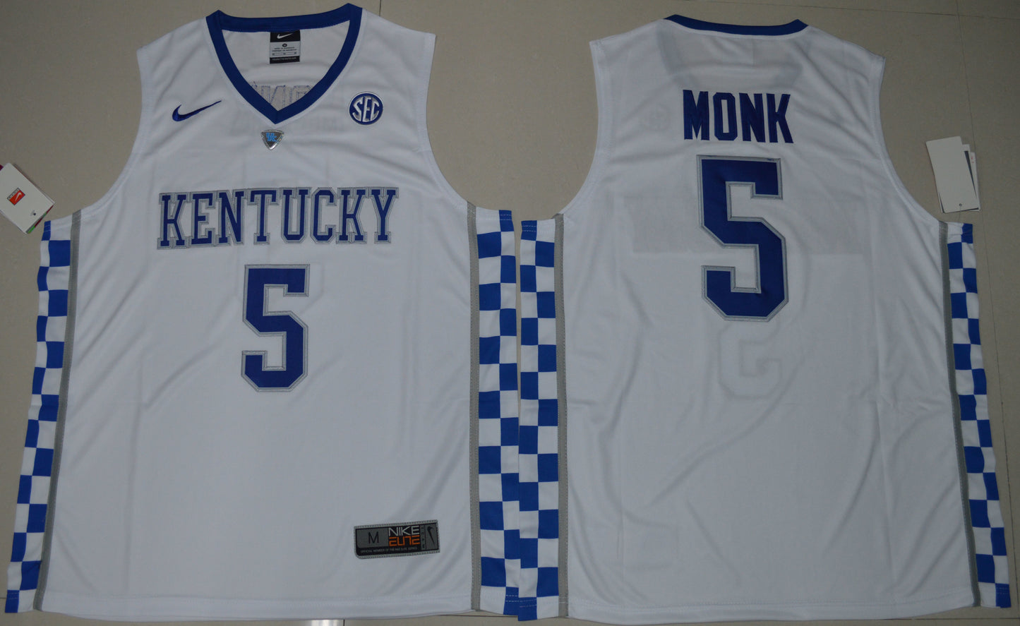 Malik Monk 5 White 2017