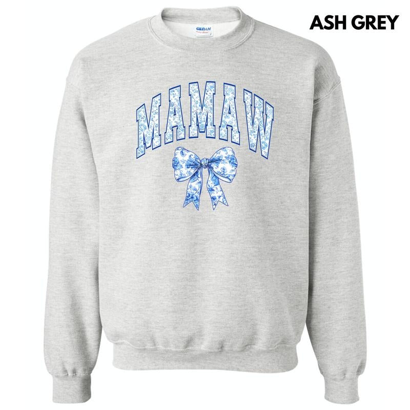 Mamaw Ginger Jar Florals Sweatshirt 'NLB' T-Shirts, Hoodie | InkThreadWorks.com