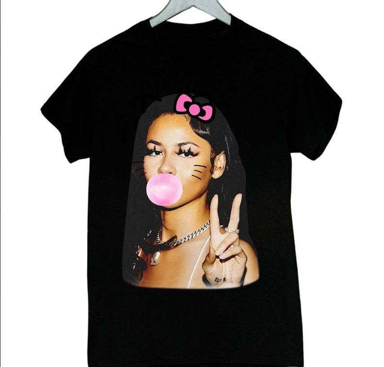 Mariahh Scientist Big Face Peace kitty bubble Shirt Hoodie, Sweatshirt | InkThreadWorks.com