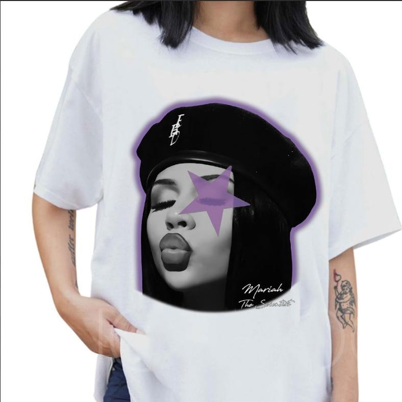 Mariahhh Scient Purple Star T-shirt Hoodie, Sweatshirt | InkThreadWorks.com