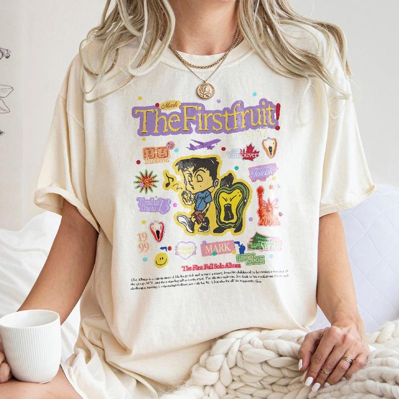 Mark Lee 1st Album Shirt, Mark The FirstFruit Shirt, NCT 127 World Tour 2025 Shirt, Mark Nct The FirstFruit Shirt, NCT127 Mark Shirt