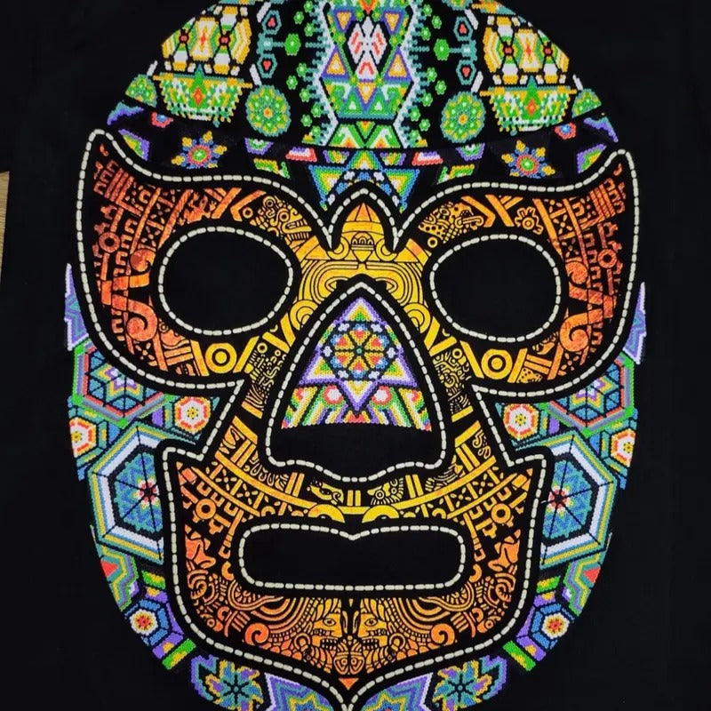 Mascara huichol T-shirt Tshirt Hoodie, Sweatshirt | InkThreadWorks.com